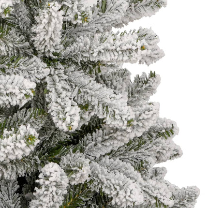 Plastgran med snö gångjärn 270 cm