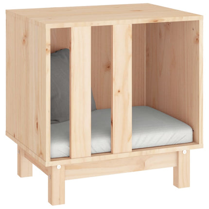 Hundkoja 50x40x52 cm massiv furu