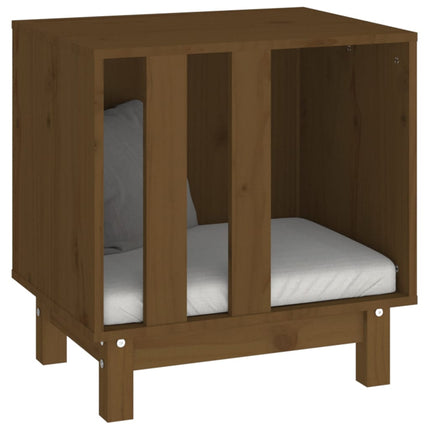Hundkoja honungsbrun 50x40x52 massiv furu