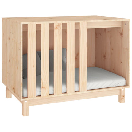Hundkoja 90x60x67 cm massiv furu