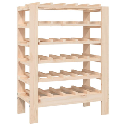 Vinställ 61,5x30x82 cm massiv furu