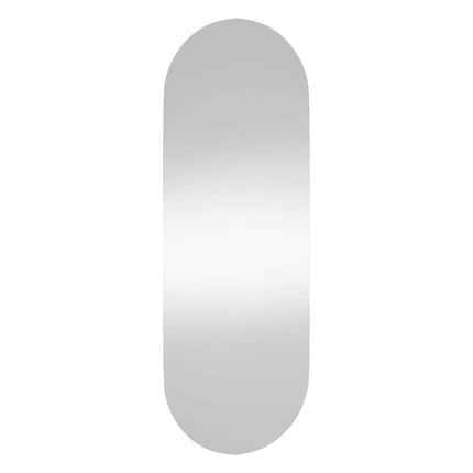 Väggspegel 15x40 cm glas oval