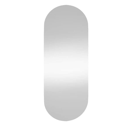 Väggspegel 20x50 cm glas oval