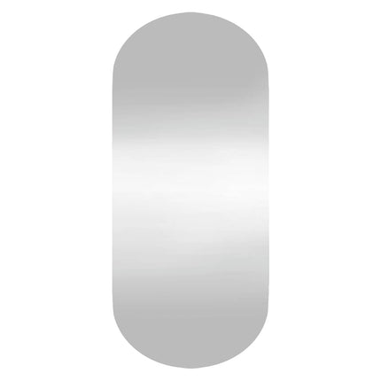 Väggspegel 30x70 cm glas oval