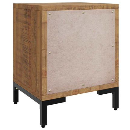 Sängbord 2 st 36x30x45 cm massiv furu