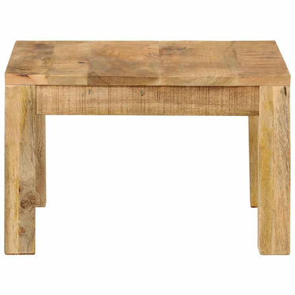 Soffbord 55x55x35 cm massivt mangoträ