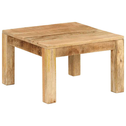 Soffbord 55x55x35 cm massivt mangoträ