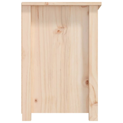 Tv-bänk 79x35x52 cm massiv furu