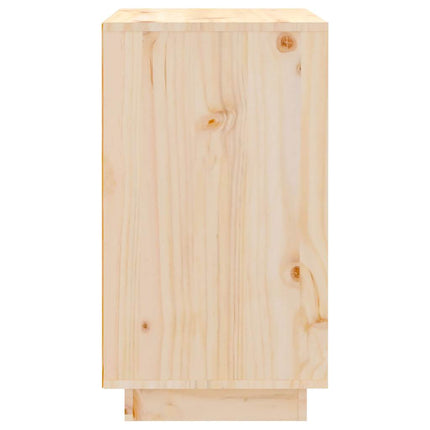 Vinskåp 55,5x34x61 cm massiv furu