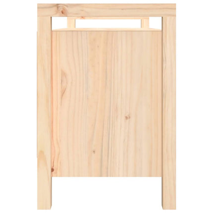 Skobänk 110x40x60 cm massiv furu