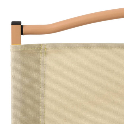 Campingstolar 2 st Beige 54x55x78 cm oxfordtyg