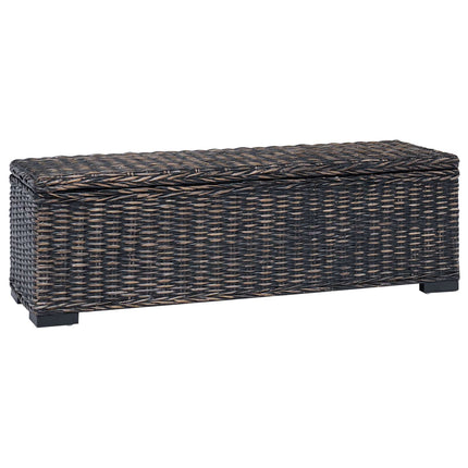 Förvaringslåda med lagring Svart 110 x 35 x 45 cm