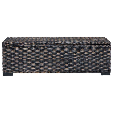 Förvaringslåda med lagring Svart 110 x 35 x 45 cm