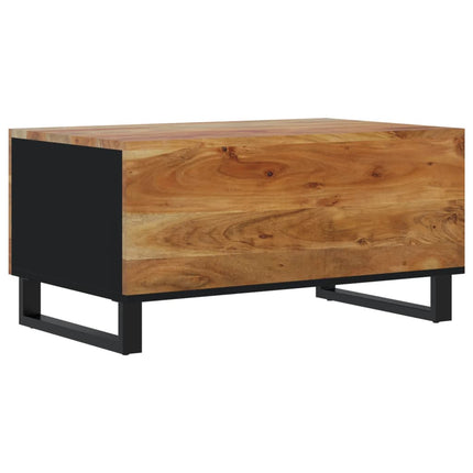 Soffbord 80x50x40 cm massivt akaciaträ och konstruerat trä