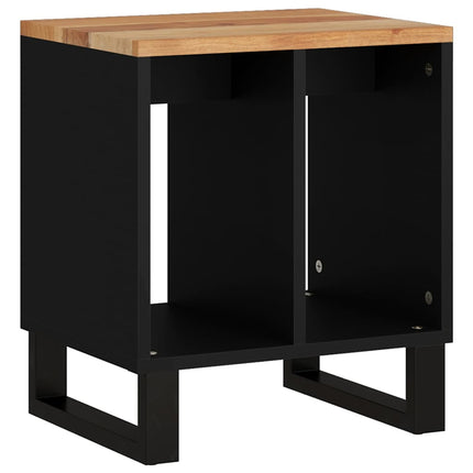 Sidobord 40x31x46 cm massivt akaciaträ och konstruerat trä