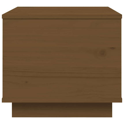 Soffbord honungsbrun 40x50x35 cm massiv furu