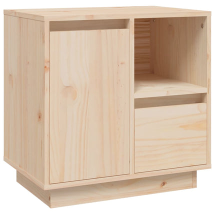 Sängbord 50x34x50 cm massiv furu