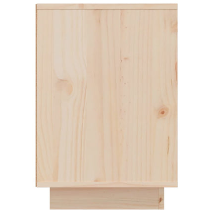 Sängbord 50x34x50 cm massiv furu