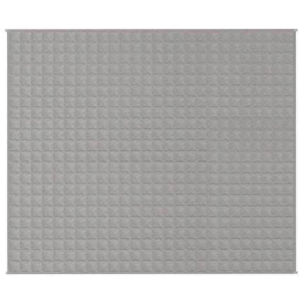 Tyngdtäcke grå 220x260 cm 15 kg tyg