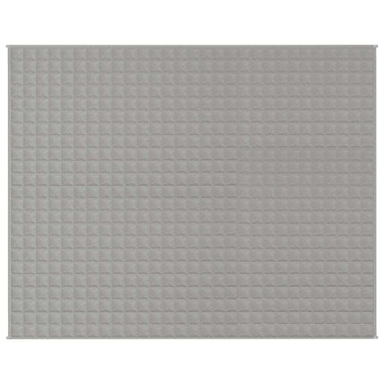 Tyngdtäcke grå 235x290 cm 15 kg tyg