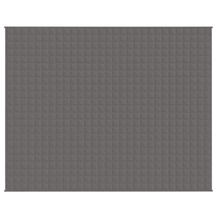 Tyngdtäcke grå 235x290 cm 11 kg tyg