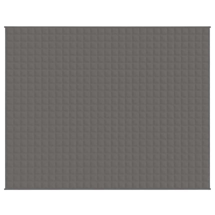 Tyngdtäcke grå 235x290 cm 15 kg tyg