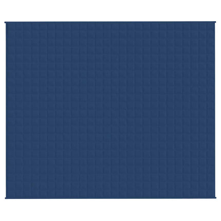Tyngdtäcke blå 220x260 cm 15 kg tyg