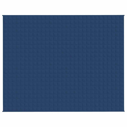 Tyngdtäcke blå 235x290 cm 11 kg tyg