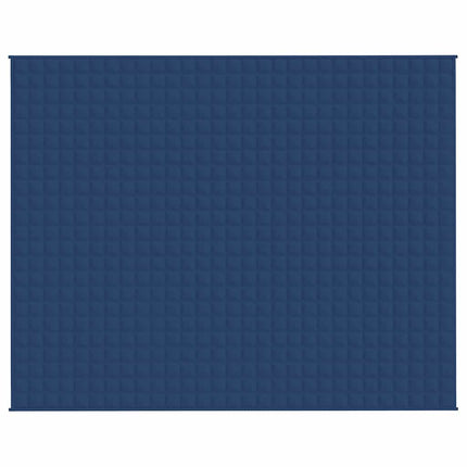 Tyngdtäcke blå 235x290 cm 15 kg tyg