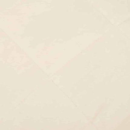 Tyngdtäcke gräddvit 155x220 cm 7 kg tyg