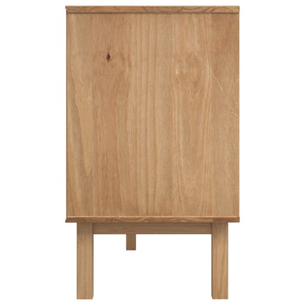 Skänk OTTA brun&grå 114x43x73,5 cm massiv furu