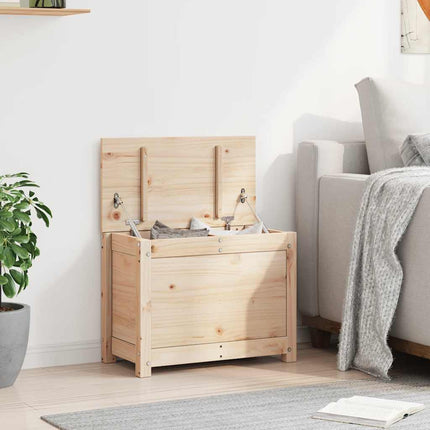 Förvaringslåda 60x32x45,5 cm massiv furu