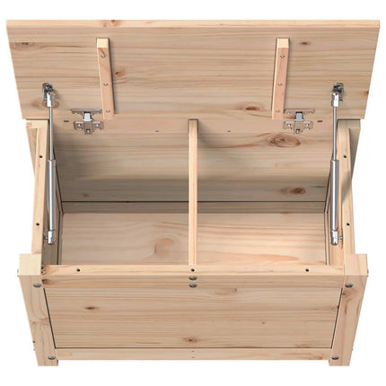 Förvaringslåda 60x32x45,5 cm massiv furu