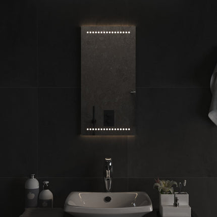 Badrumsspegel LED 30x60 cm