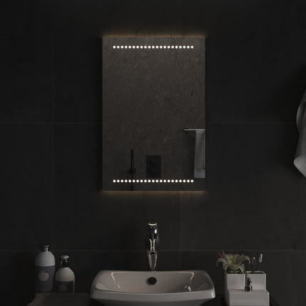 Badrumsspegel LED 40x60 cm