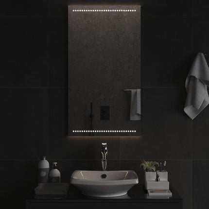 Badrumsspegel LED 50x90 cm