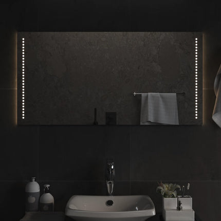 Badrumsspegel LED 50x100 cm