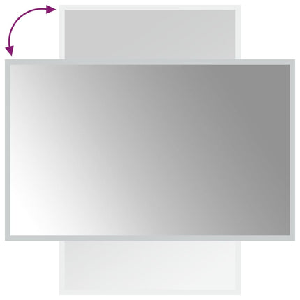 Badrumsspegel LED 50x80 cm