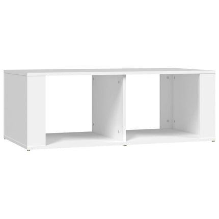 Soffbord vit 100x50x36 cm konstruerat trä