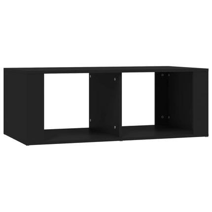 Soffbord svart 100x50x36 cm konstruerat trä