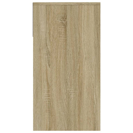 Avlastningsbord sonoma ek 100x39x75 cm konstruerat trä