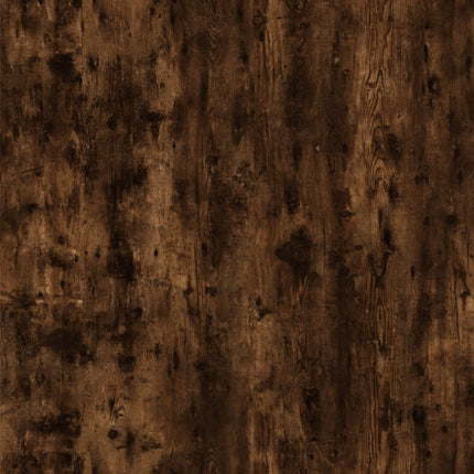Skrivbord rökfärgad ek 100x49x75 cm konstruerat trä