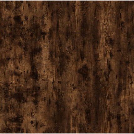 Soffbord rökfärgad ek 50x46x35 cm konstruerat trä