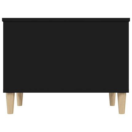Soffbord svart 60x44,5x45 cm konstruerat trä