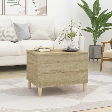 Soffbord sonoma-ek 60x44,5x45 cm konstruerat trä