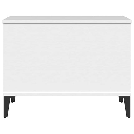Soffbord vit 60x44,5x45 cm konstruerat trä