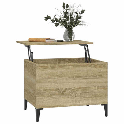 Soffbord sonoma-ek 60x44,5x45 cm konstruerat trä