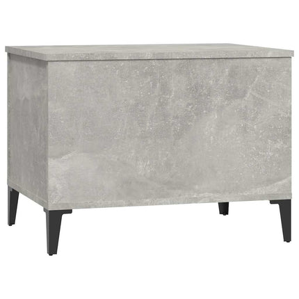 Soffbord betonggrå 60x44,5x45 cm konstruerat trä