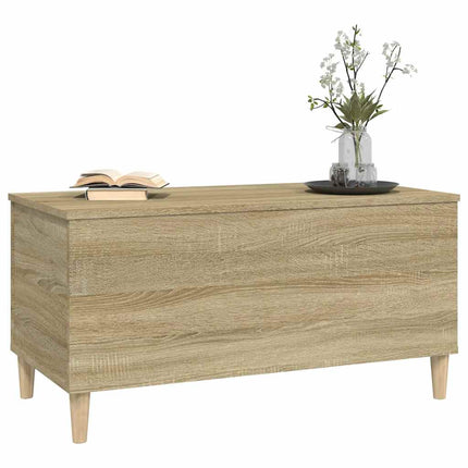Soffbord sonoma-ek 90x44,5x45 cm konstruerat trä