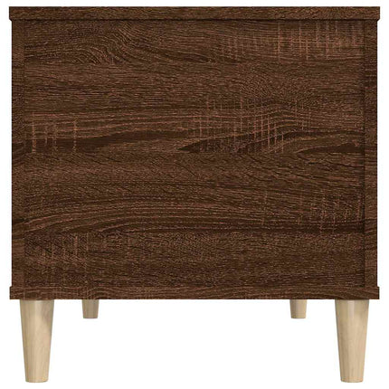 Soffbord brun ek 90x44,5x45 cm konstruerat trä